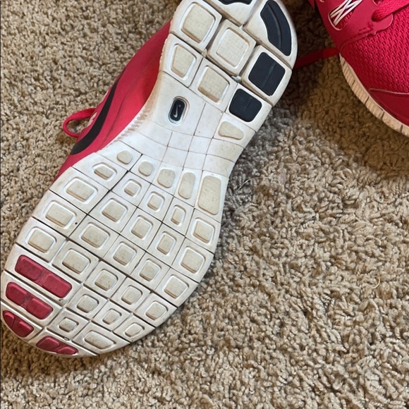 Red Nike Tennis shoes - Picture 3 of 4